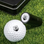 Make It Your Hole in One - Monogrammed Initial Name - Personalised Golf Ball Stamp