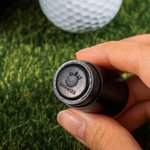 Make It Your Hole in One - Monogrammed Initial Name - Personalised Golf Ball Stamp