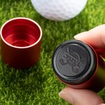 Make It Your Hole in One - Monogrammed Initial Name - Personalised Golf Ball Stamp